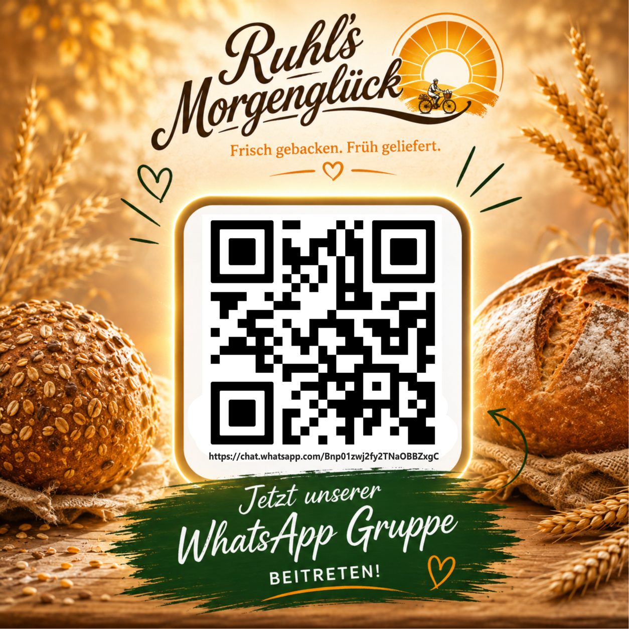 WhatsApp Gruppe von Ruhls Morgenglück
